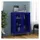 vidaXL Payton Aktenschrank 80 x 35 x 101,5 cm Blau