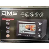 DMS® OCR-48D - 48 Liter Mini Backofen mit Umluft 2000 Watt Pizzaofen & Drehspieß