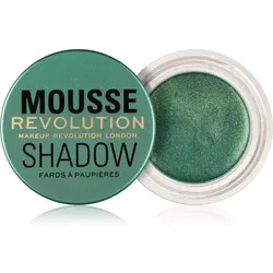 Makeup Revolution Mousse Lidschatten-Creme Farbton Emerald Green 4 g