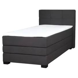 xl moebel gmbh Bett Boxspring Braun Design Bett XXL Big Polster Hotel Ehe Luxus Doppel Betten - Schwarz