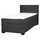 xl moebel gmbh Bett Boxspring Braun Design Bett XXL Big Polster Hotel Ehe Luxus Doppel Betten - Schwarz