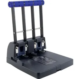 Rapesco Heavy Duty 4 Löcher Locher Schwarz, Violett