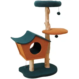 fudajo Kratzbaum 114 cm dunkelgrün