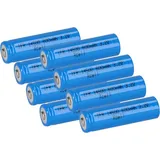 XCell 8x XCell IFR 14500 AA Solar Akku LiFePO4 3,2V 600mAh