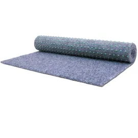 Primaflor Kunstrasen »GREEN, Made in Netherlands« rechteckig 7,5 mm, Höhe Rasenteppich, graublau, mit Noppen, strapazierfähig