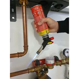 Rothenberger Industrial Gasbrenner inkl. Piezozünder, inkl. Gasflasche 1 Set