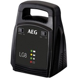 AEG Batterieladegerät LG 8, 12 Volt/8 Ampere, mit LED Anzeige, schutzisolierte Batterieklemmen