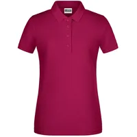 James & Nicholson Damen Basic Poloshirt 8009, - XL