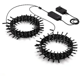 Nanoleaf LED Lichterkette 20 m Schwarz