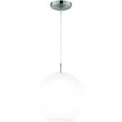 7 Watt LED Pendel Decken Hänge Lampe Kugel Glas Durchmesser 300mm Moon