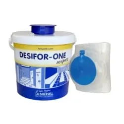 Dr. Schnell DESIFOR-ONE Wipes, Tuchspendersystem DRS00662  , 1 Spendereimer, inkl. Ring, Deckel und Popup