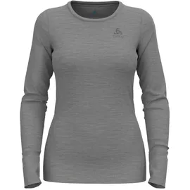 Odlo Merino 200 Langarm-Thermoshirt Grau XL
