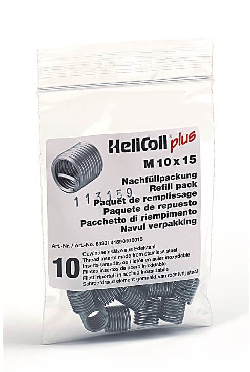 HELICOIL Nachfüllpackung plus Gewindeeinsätze M 10