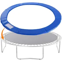 KDXYSL randabdeckung für Trampolin Ø 183/244/275/305/366/427/488 cm - Kinetic Trampolin ersatzteile, 15 mm EPE-Schaumstoff,Trampolinzubehör Ersatzteile für Gartentrampoline, 16FT/488CM