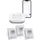Homematic IP Smart-Home Starter-Set Fußbodenheizung für 3 Räume 3 St. Weiß