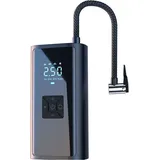 Wiederaufladbarer Akku-Reifenfüller, 6000-mAh-Akku, Motorrad-Reifenfüller, 150 PSI Autopumpe, Mini-Elektro-Luftpumpe, Kompressor mit LED-Licht für