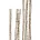 90 cm Ø 2-4 cm Birkenholz Birke Deko Holz