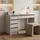 beautysofa | Schminktisch MALTA Kaschmir 120 cm mit 5 Schubladen, flexibel rechts/links montierbar – Moderner Bürotisch, funktionaler Arbeitstisch - Beige