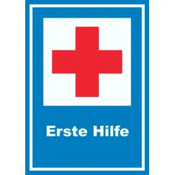 HB-Druck Richtzeichen Erste Hilfe Schild A3 (297x420mm)