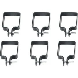 Songmics Gartentor 106 x 90 cm Grau/Stahl