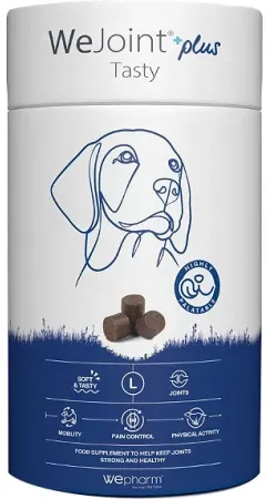 Wepharm WeJoint Plus Tasty Mittelgroße Hunde Und Katzen 10-25kg 30 Kautabletten