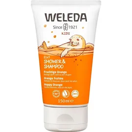 Weleda Kids Fruchtige Orange 2in1 Shower & Shampoo 150 ml