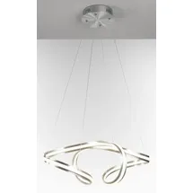 CASANOVA casa NOVA Pendelleuchte ENNI - silber - LBH 68x48x150 cm