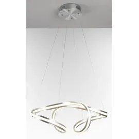 CASANOVA casa NOVA Pendelleuchte ENNI - silber - LBH 68x48x150 cm