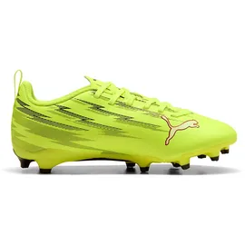 Puma Ultra 6 Play AG/FG Kinder yellow alert/puma black/glowing red 38,5