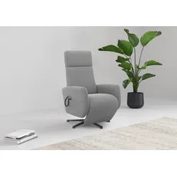 TV-Sessel HOME AFFAIRE "Rochelle", grau, B:71cm H:110cm T:82cm, 100% Polyester, Sessel, TV-Sessel mit Drehfunktion 360 Grad