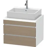 Duravit Waschtischunterschrank wandhängend „DuraStyle“ 70 × 51,2 × 54,8 cm