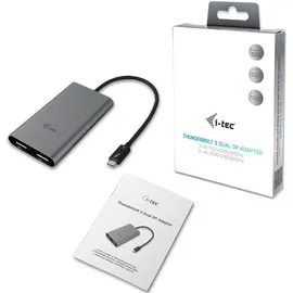 iTEC i-tec Thunderbolt 3 Dual Display Port Adapter