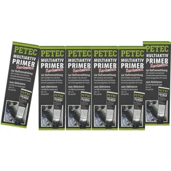 6x 10ml Petec Multiakitv Primer Kombistick Folien-scheibenkleber Haftvermittler: