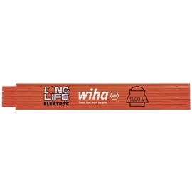 Wiha Zollstock Longlife Orange 2 m