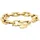 Liebeskind Berlin The Broken Heart Armband Edelstahl goldfarben ONESIZE