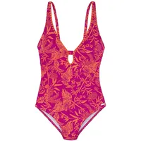 VENICE BEACH Badeanzug Damen Orange/Pink 36 Cup A/B