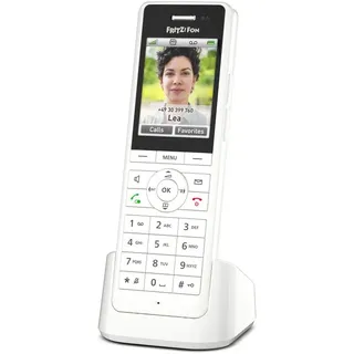 FRITZ!Fon X6 DECT-Telefon Anrufer-Identifikation Weiß - Weiß