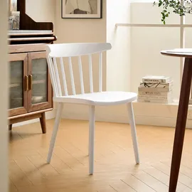 Möbel Kraft Esszimmerstuhl Nordlys Kunststoff weiß 4er Set