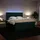 vidaXL Boxspringbett mit Matratze Dunkelgrün 180x200 cm Samt