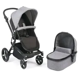 CHIC 4 BABY Kombi-Kinderwagen PASSO Jeans grey