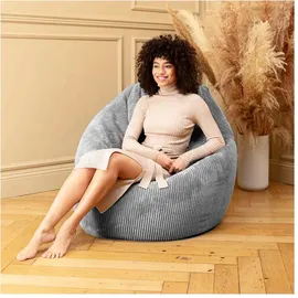 Sitting Point Sitzsack Beanbag Shara XXL Cord Salbei