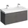 Geberit Waschtischunterschrank 4 Schubladen 117,4 x 53 x 46,2 cm Grau