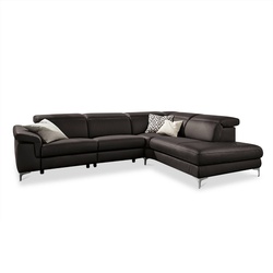 Musterring Ecksofa MR 4930 Leder Brown 297 x 240 cm