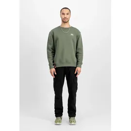 Alpha Industries Basic Small Logo Sweatshirt Dark Olive L