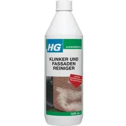 HG® Klinker und Fassadenreiniger, schnelle und gründliche Wirkung 203100105 , 1 Liter - Flasche