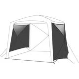 Seitenwände für qeedo Quick Hub Square Pavillon Camping grau No Size