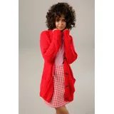 Aniston CASUAL Strickjacke ANISTON CASUAL rot 46