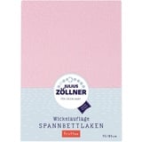 Julius Zöllner Frotteebezug für Wickelauflagen rosa 75 x 85 cm
