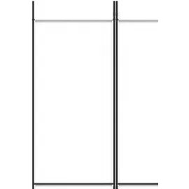 vidaXL Paravent Weiß 150x220 cm Stoff
