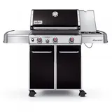 WEBER Genesis E-330WR Gasgrill Stealth Edition 2025 Schwarz inkl. Drehspieß